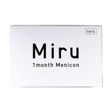 Kính áp tròng loạn thị Menicon Miru Monthly Toric 6 lenses